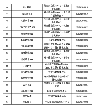 吉林省互聯網新聞信息服務單位許可信息概述