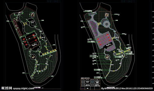 景觀公園全套施工圖及園林景觀工程施工解析